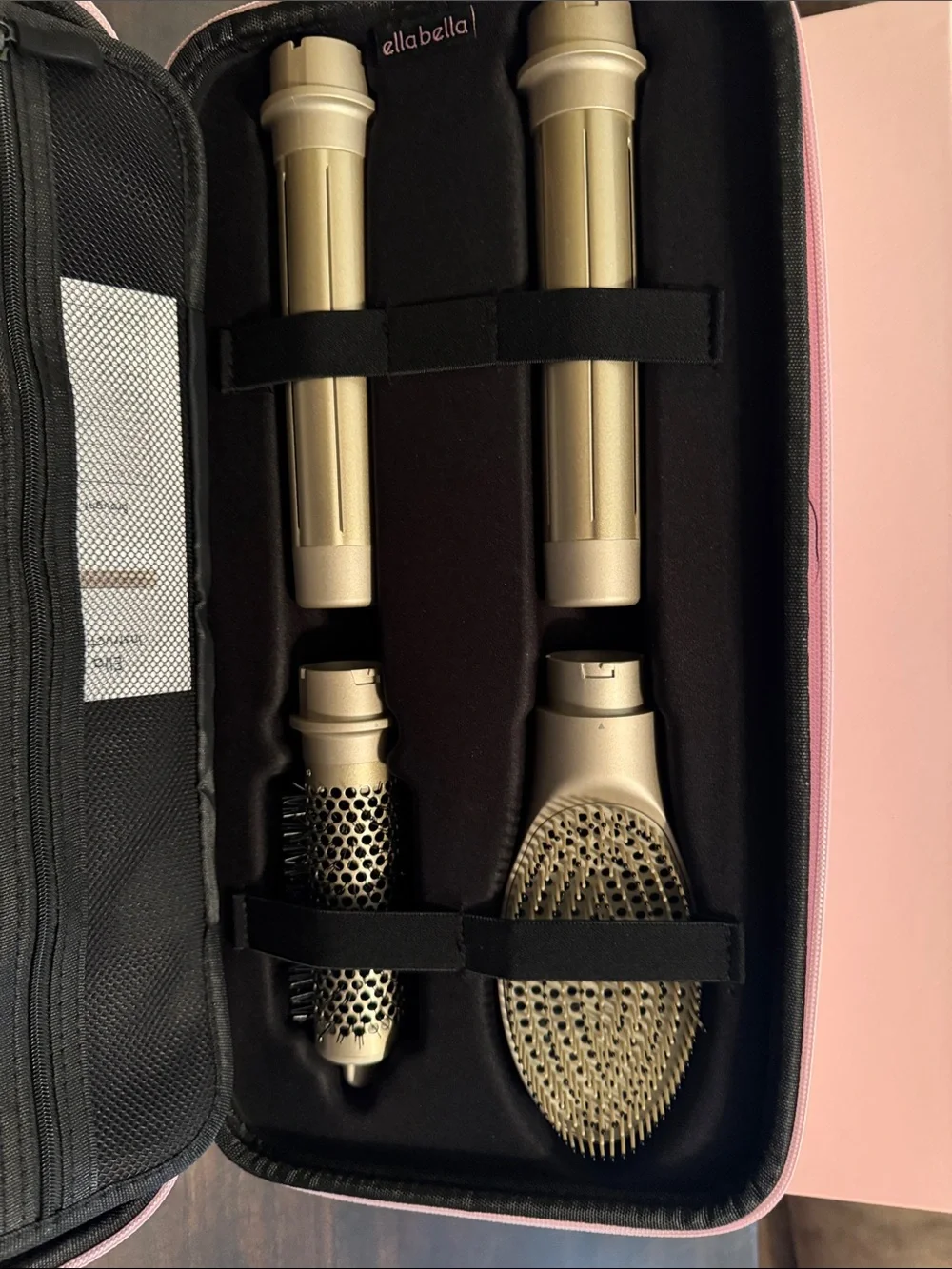 Ella Bella 6 In 1 Professional Hot Air Styler In Picture It Isnt Pink Case Is.